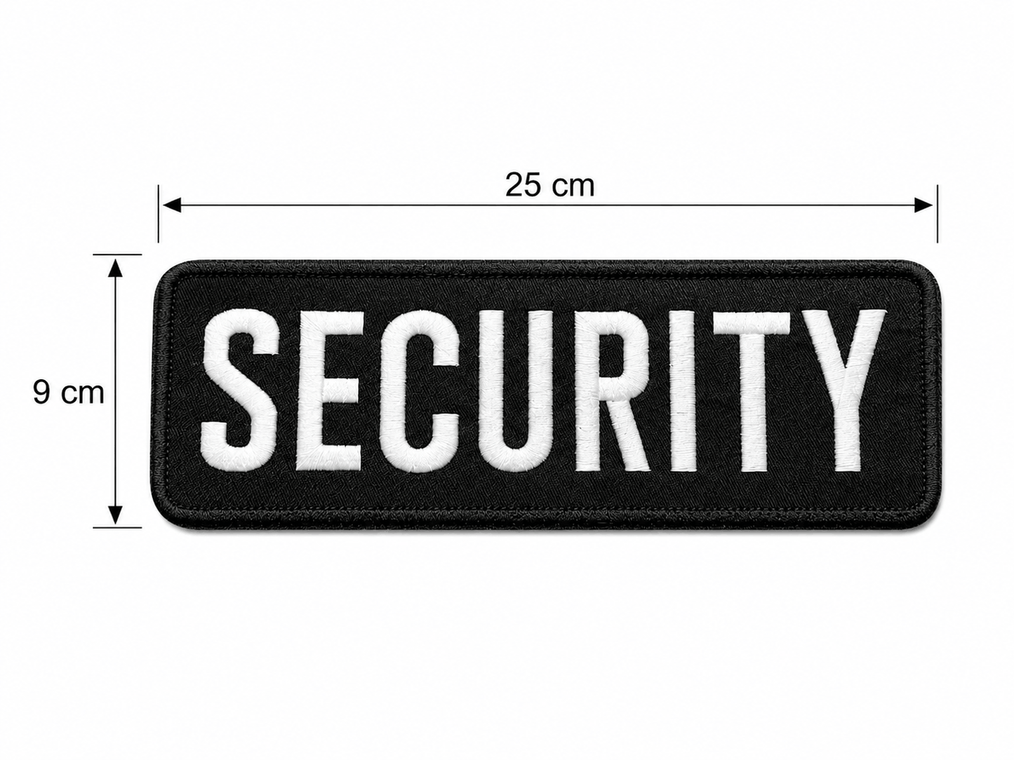 Ετικέτα SECURITY 25x9 εκ. με βέλκρο πίσω μέρος