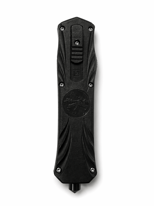 Αυτόματο μαχαίρι Black Airsoft Venom OTF με αναδυόμενο λάμα
