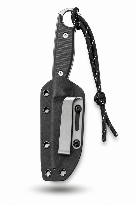 Kompaktní taktický nůž BlackAirsoft HUNTER MINI D2 s pouzdrem KYDEX a rukojetí G10