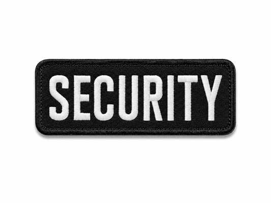 Ετικέτα SECURITY 25x9 εκ. με βέλκρο πίσω μέρος