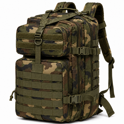 Τακτικό σακίδιο 45L BlackAirsoft Ranger, με βέλκρο σημαία 900D