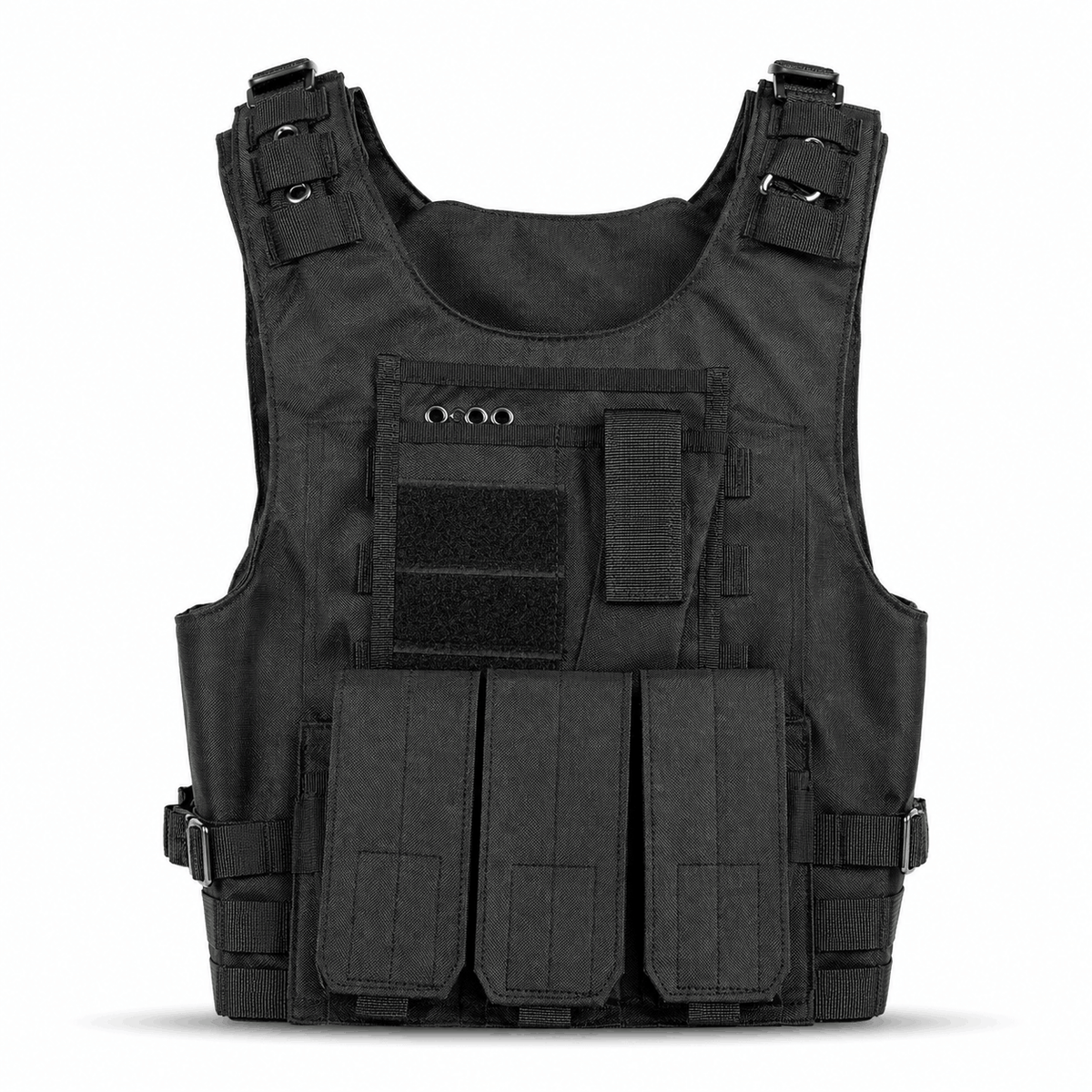 Тактическа жилетка BlackAirsoft SECURITY с модулни джобове