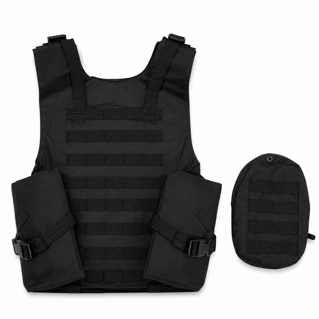 Тактическа жилетка BlackAirsoft SECURITY с модулни джобове