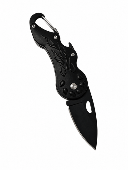 Πτυσσόμενο μαχαίρι Black Airsoft Columbia Mini - Καραμπίνερ
