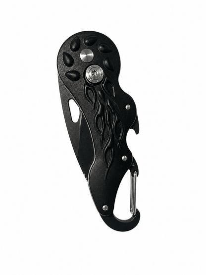 Πτυσσόμενο μαχαίρι Black Airsoft Columbia Mini - Καραμπίνερ