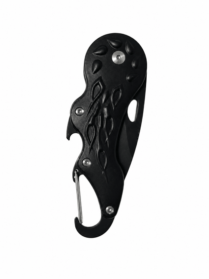 Πτυσσόμενο μαχαίρι Black Airsoft Columbia Mini - Καραμπίνερ