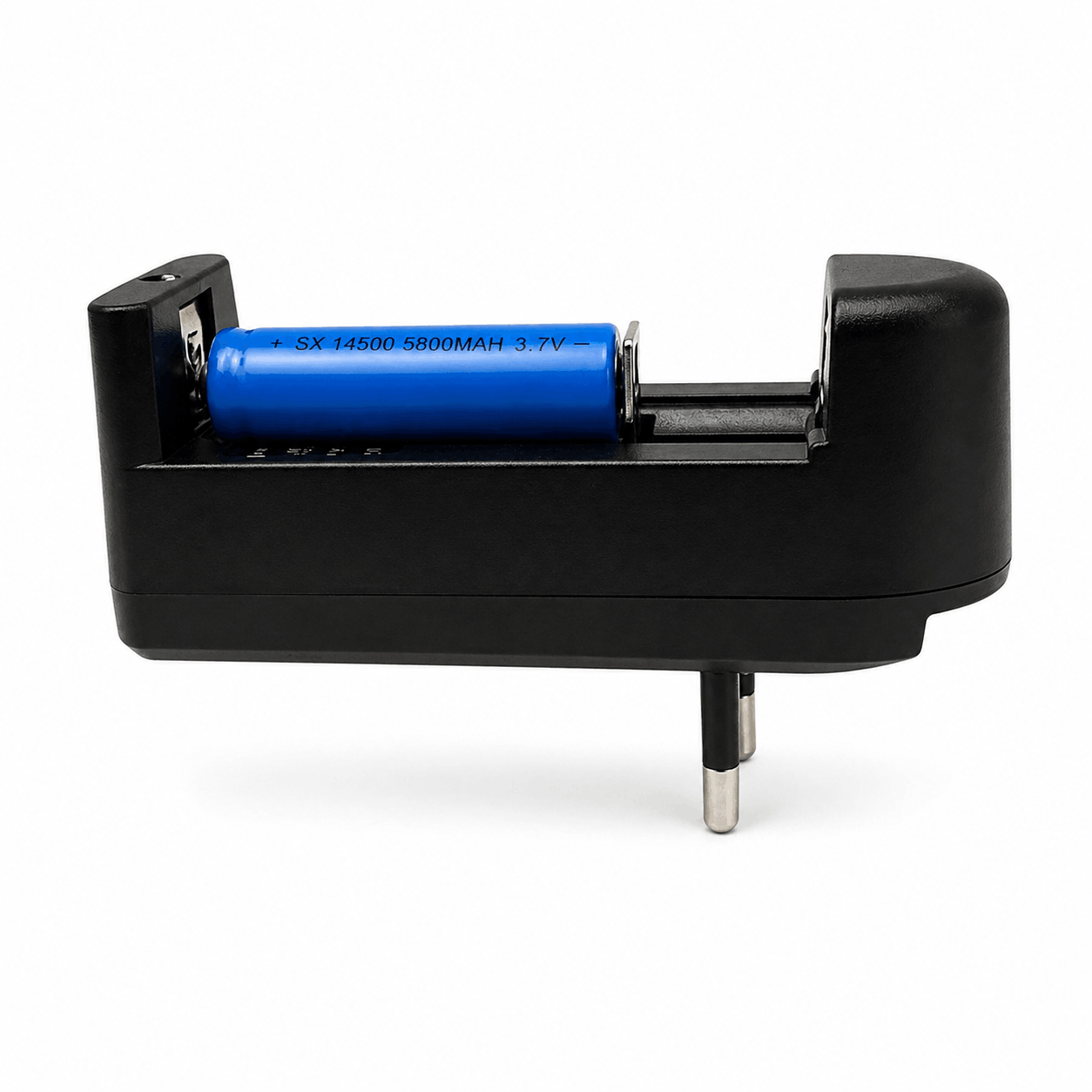 Μίνι φακός Black Airsoft CREE με επαναφορτιζόμενη μπαταρία και φορτιστή