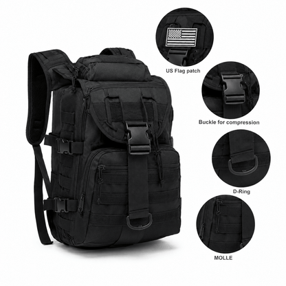Τακτικό σακίδιο BlackAirsoft CROSS-X 35L