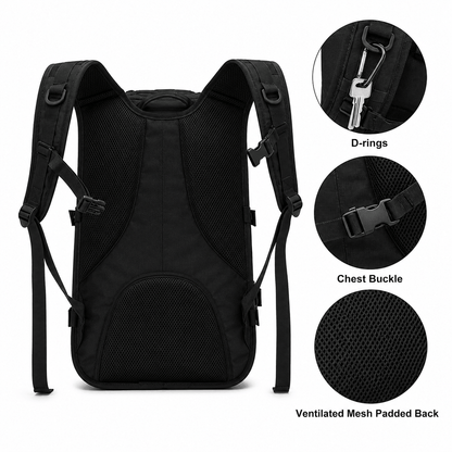 Τακτικό σακίδιο BlackAirsoft CROSS-X 35L