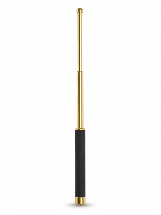 Τηλεσκοπικό ατσάλινο ρόπαλο Black Airsoft GOLDEN 53 εκ. με θήκη