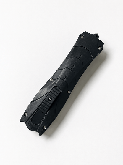 Αυτόματο μαχαίρι Black Airsoft Inferno OTF με αναδυόμενο λάμα