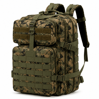 Τακτικό σακίδιο 45L BlackAirsoft Ranger, με βέλκρο σημαία 900D