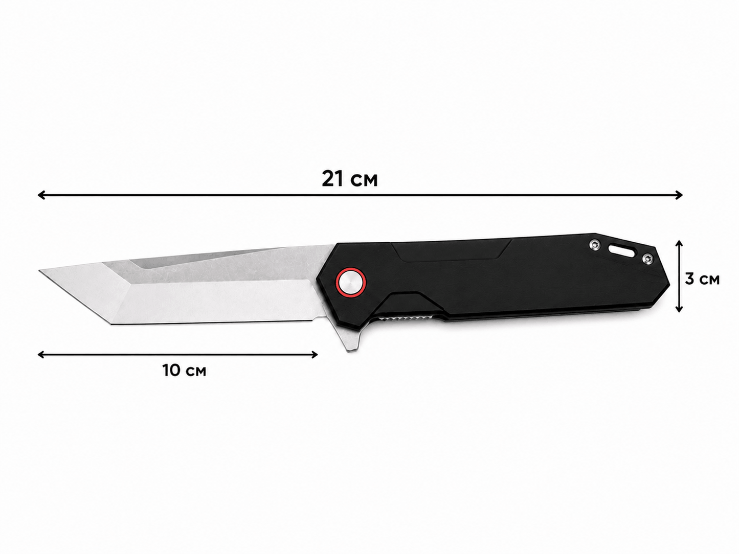 Πτυσσόμενο μαχαίρι BlackAirsoft Red Core D2