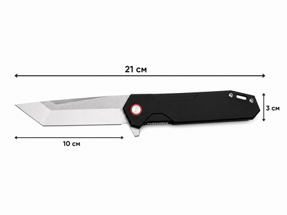 Πτυσσόμενο μαχαίρι BlackAirsoft Red Core D2