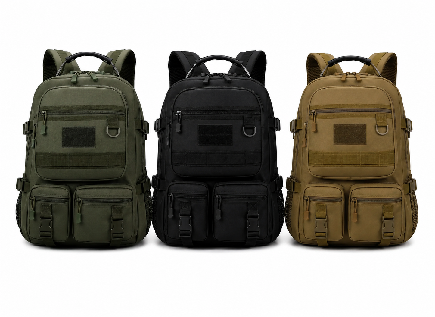 Τακτικό σακίδιο πλάτης Black Airsoft Tactical Backpack 35L 600D