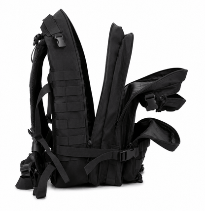 Τακτικό σακίδιο πλάτης Black Airsoft Tactical Backpack 35L 600D
