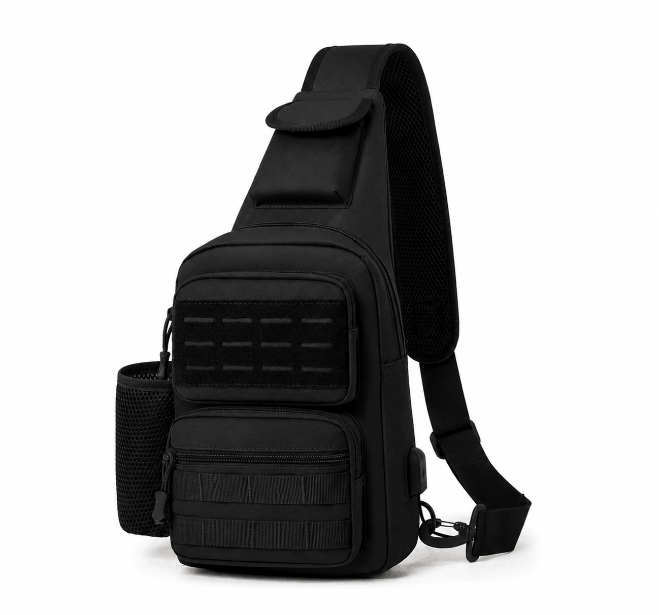Τακτική τσάντα crossbody Black Airsoft Tactical Sling Bag