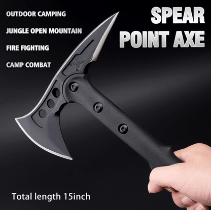 Τακτική τσεκούρι κάμπινγκ Spear Point Axe 15 Inch με θήκη
