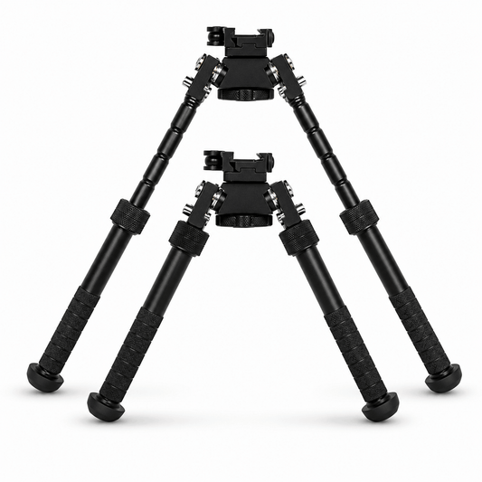 Bipod tactic BlackAirsoft EagleForce 16,5–22,9 cm pentru KeyMod și Picatinny