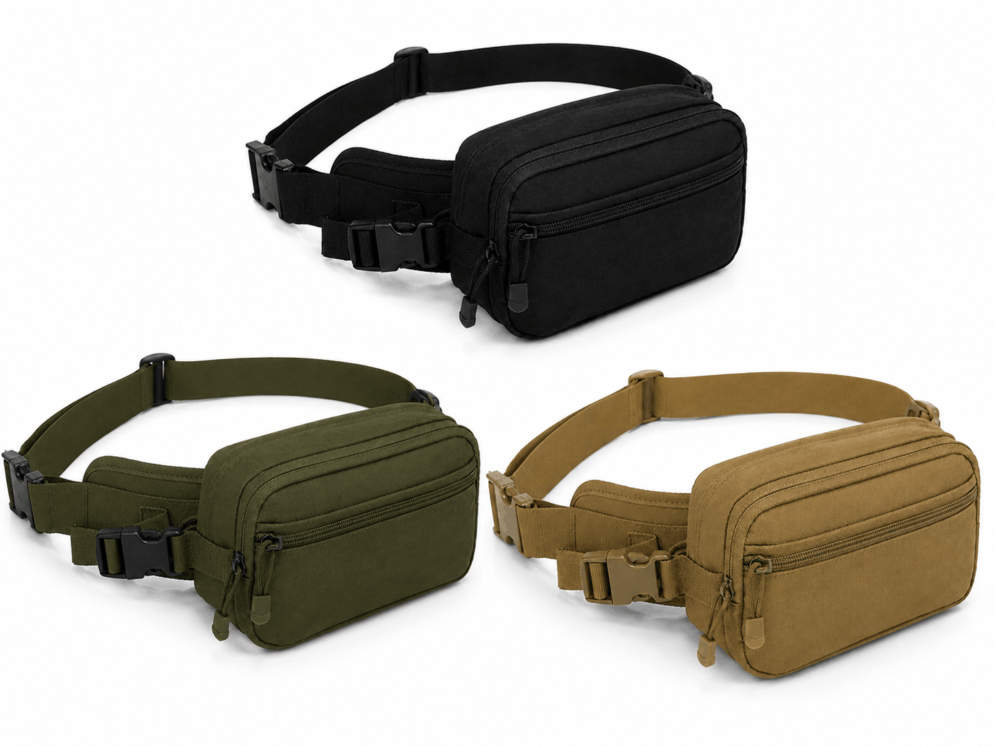 Τακτική τσάντα μέσης BlackAirsoft Surprise με θήκη για κρυφή μεταφορά πιστολιού (CCW)