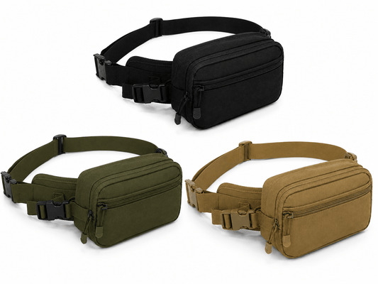 Geantă tactică pentru talie BlackAirsoft Surprise cu compartiment pentru port-arma ascuns (CCW)