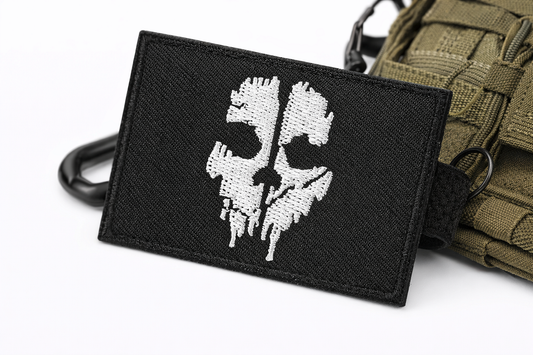 Call Of Duty Ghosts Logan Walker αυτοκόλλητο, βέλκρο – τακτικό patch με κρανίο