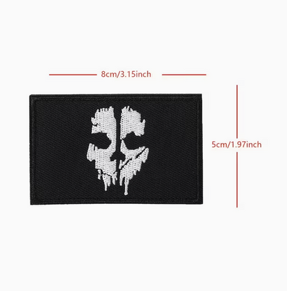 Call Of Duty Ghosts Logan Walker αυτοκόλλητο, βέλκρο – τακτικό patch με κρανίο