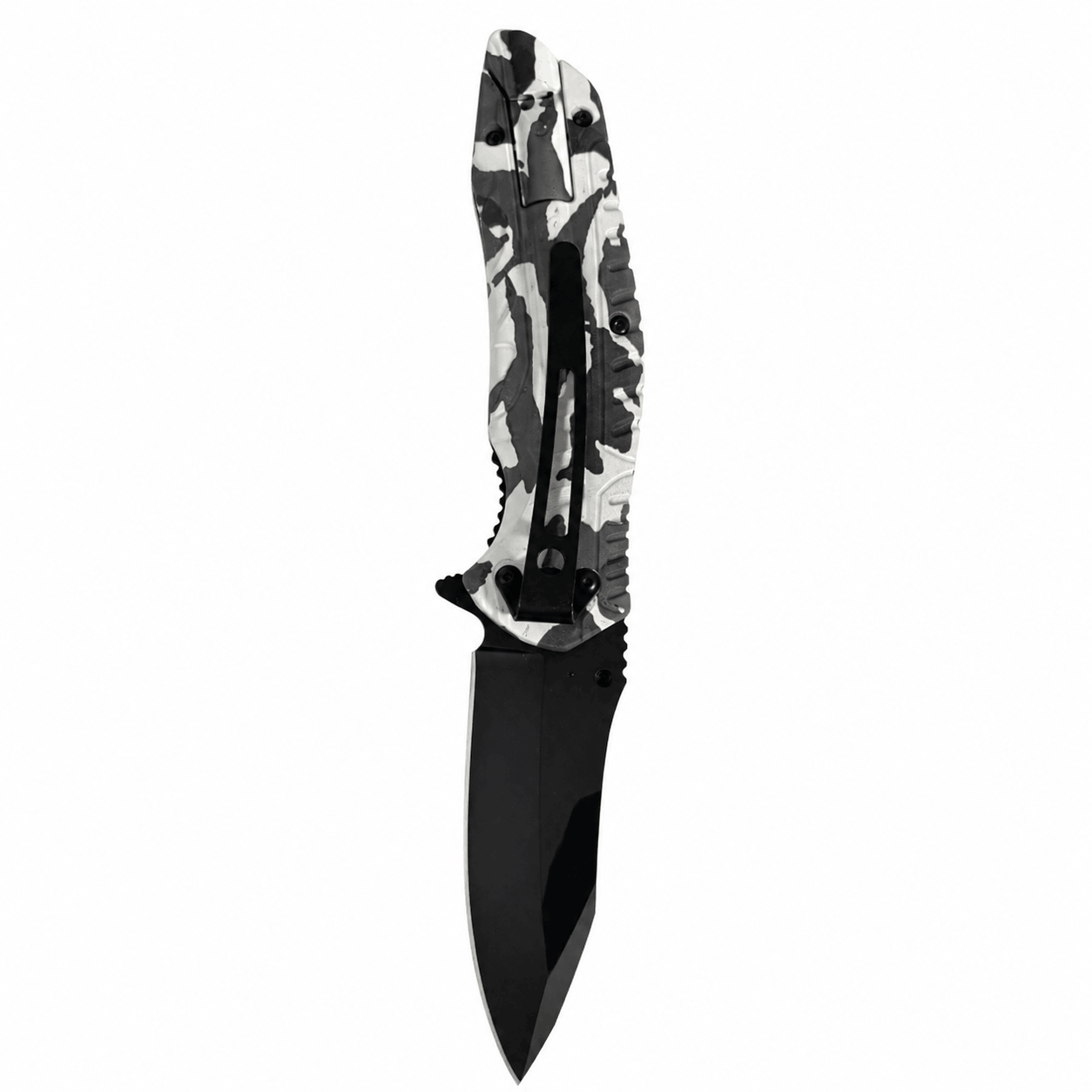 Сгъваем нож WILD CAMO с ферородна запалка – 21 см
