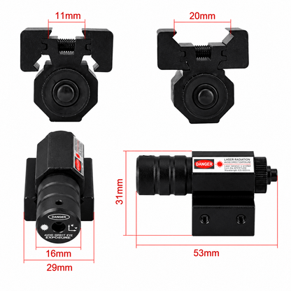 Λέιζερ μονάδα BlackAirsoft Pressure Switch Red Laser
