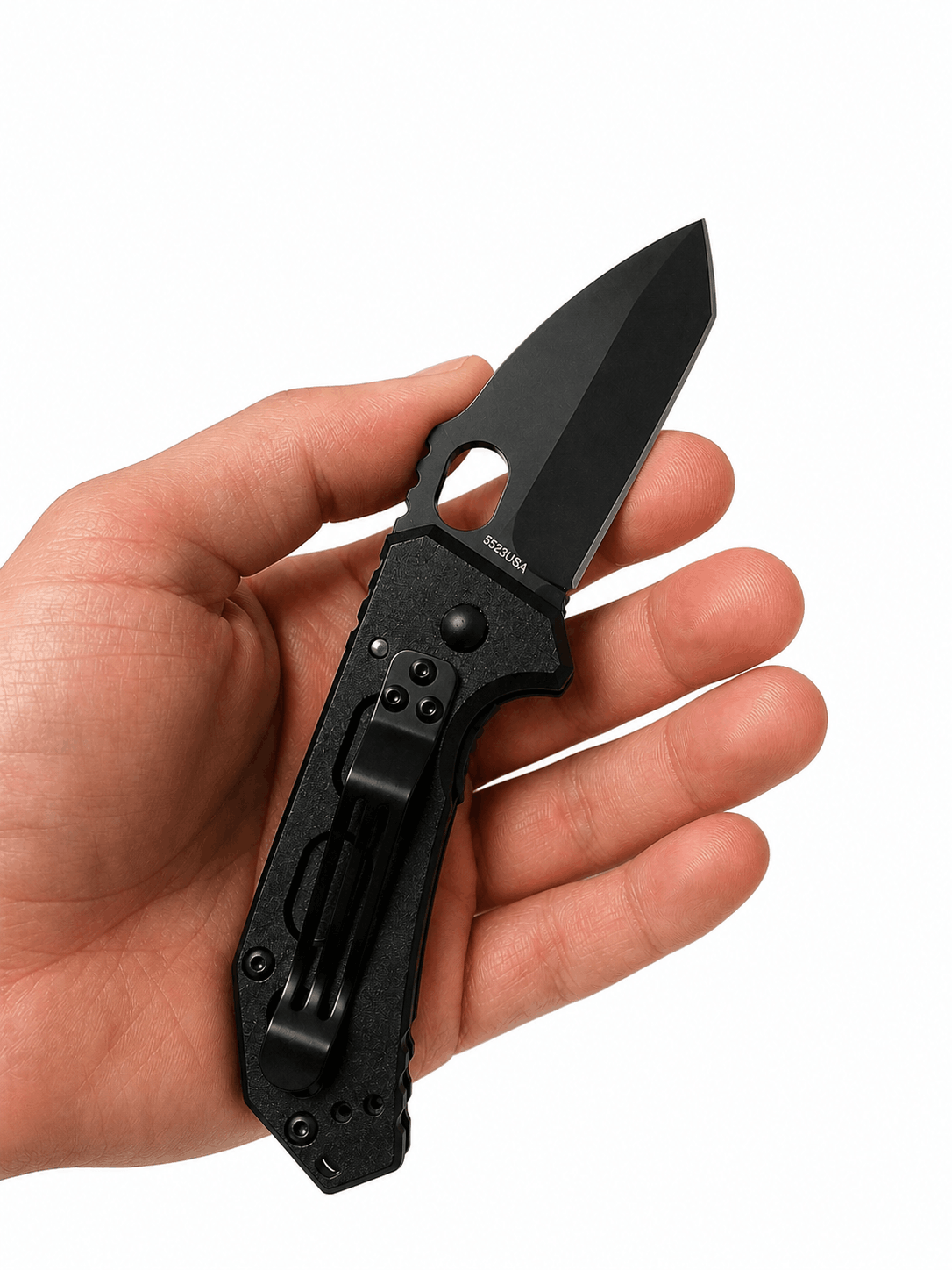 Μίνι πτυσσόμενο μαχαίρι Black Airsoft KA-BAR - EDC