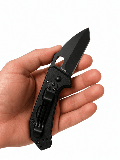 Μίνι πτυσσόμενο μαχαίρι Black Airsoft KA-BAR - EDC