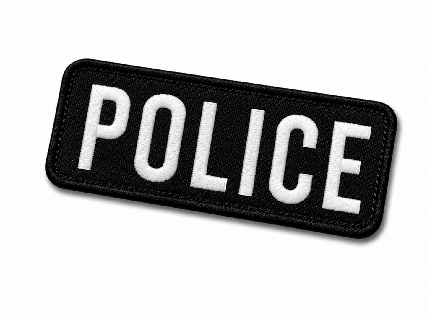 Σήμα POLICE 25x9 cm με πίσω μέρος βέλκρο