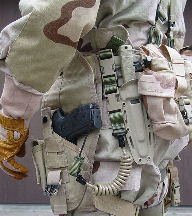Ασφαλιστικό καλώδιο για πιστόλι BlackAirsoft Tough, κορδόνι, ιμάντας