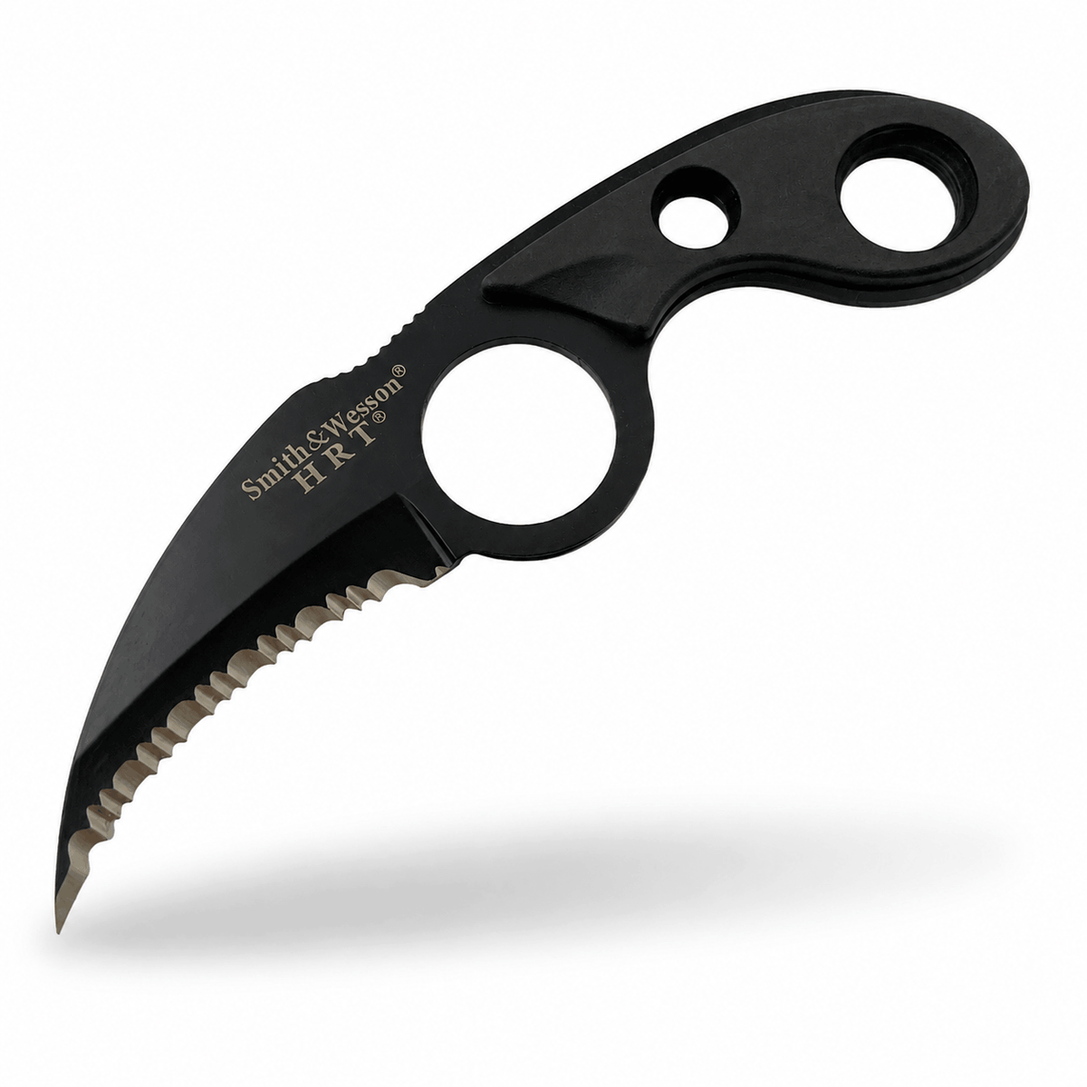 Нож Smith & Wesson HRT SWHRT2 6 см – серетиран, с кания