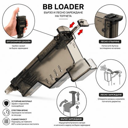 Speed Loader για Airsoft γεμιστήρες – γρήγορος γεμιστήρας για 220 BB σφαιρίδια