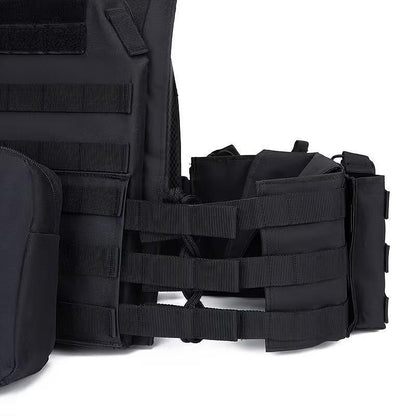 Τακτικό γιλέκο Plate Carrier, σύστημα MOLLE, με μονάδες - ρυθμιζόμενο