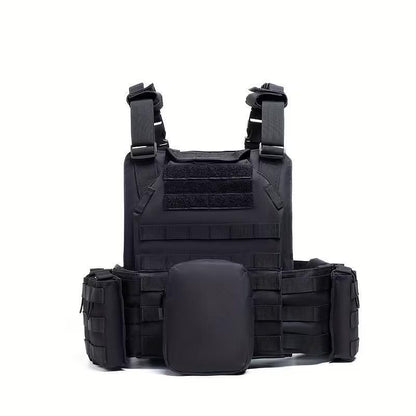 Τακτικό γιλέκο Plate Carrier, σύστημα MOLLE, με μονάδες - ρυθμιζόμενο