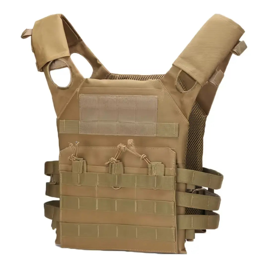 Τακτικό γιλέκο Plate Carrier, σύστημα MOLLE, ρυθμιζόμενο
