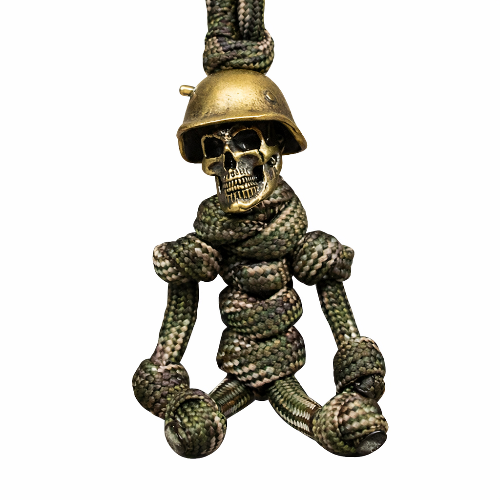 Τακτικό μπρελόκ Paracord Skull Soldier