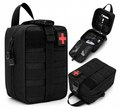 Τακτικό φαρμακείο MOLLE BlackAirsoft Rip-Away, ιατρική τσάντα πρώτων βοηθειών