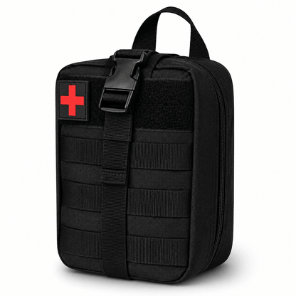 Τακτικό φαρμακείο MOLLE BlackAirsoft Rip-Away, ιατρική τσάντα πρώτων βοηθειών