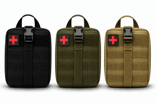 Trusă medicală tactică MOLLE BlackAirsoft Rip-Away, geantă pentru prim ajutor