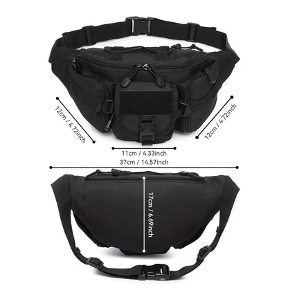 Τακτική τσάντα μέσης BlackAirsoft Banana 600D  