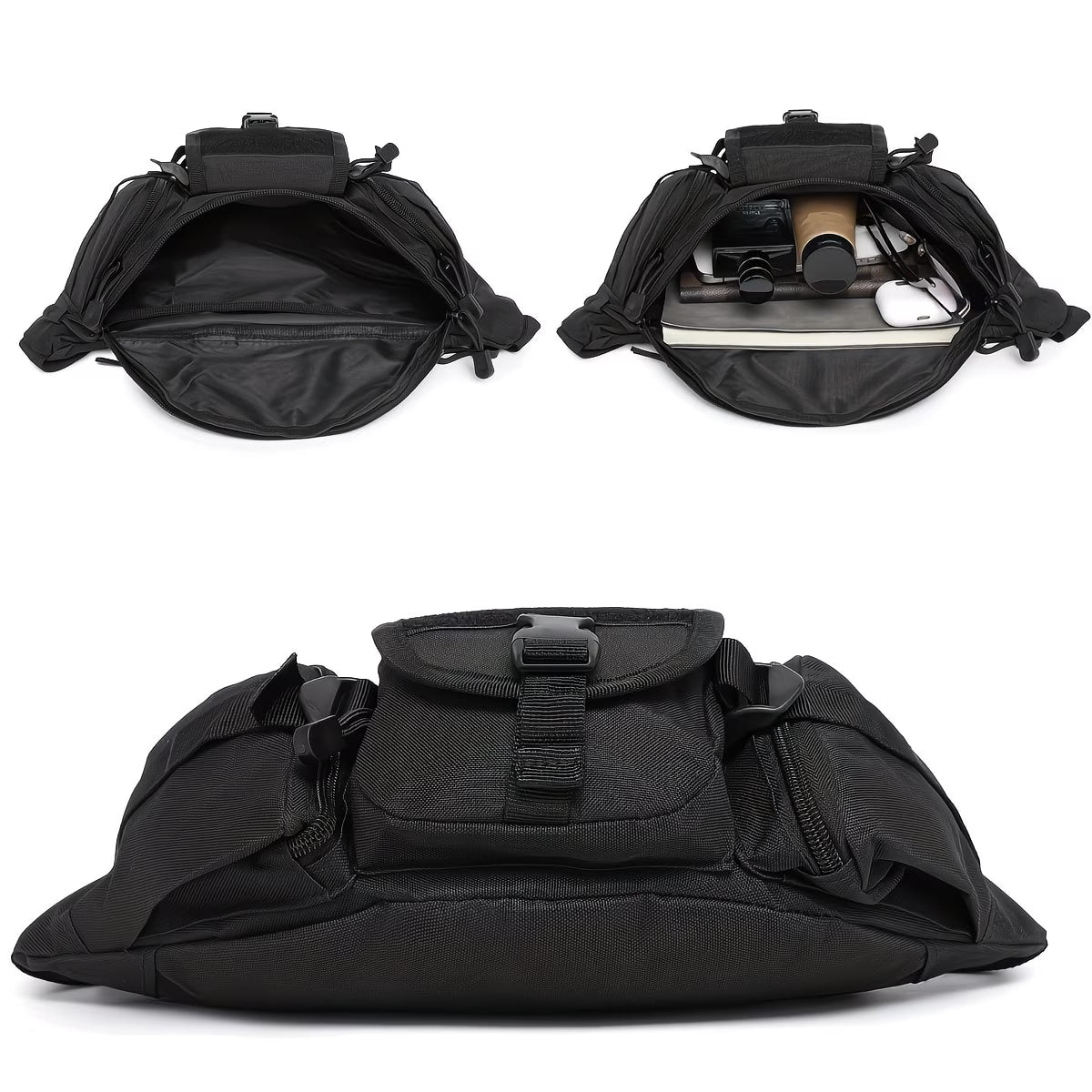 Τακτική τσάντα μέσης BlackAirsoft Banana 600D  