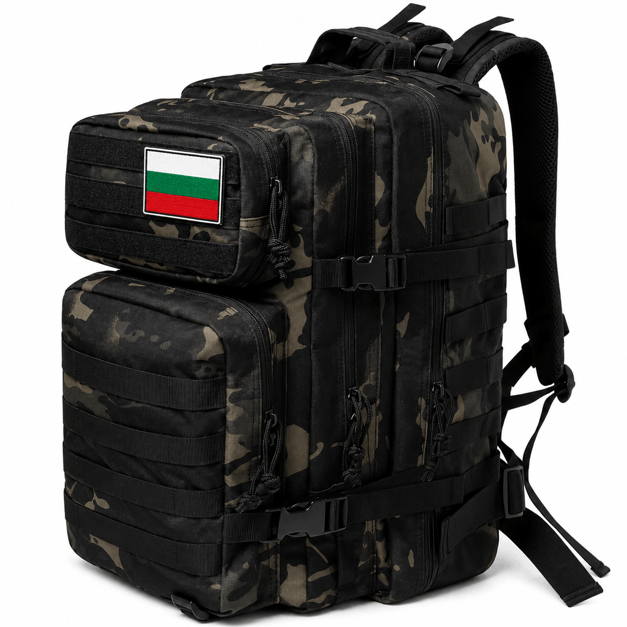 Τακτικό σακίδιο 45L, βέλκρο με βουλγαρική σημαία 900D