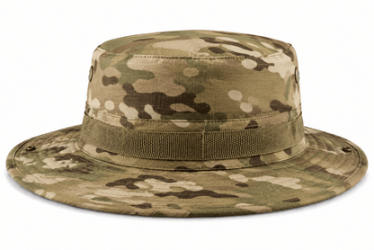 Τακτικό καπέλο Black Airsoft BOONIE – με κορδόνι και αεραγωγούς