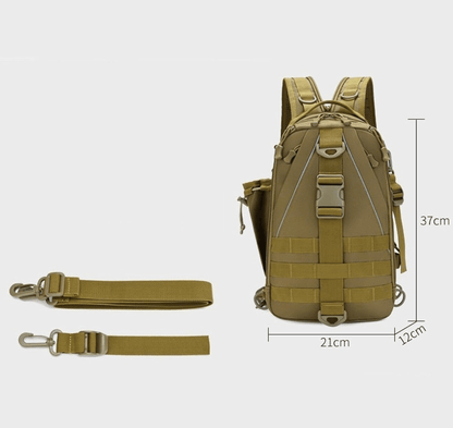 Τακτικό σακίδιο sling 15L με σύστημα MOLLE