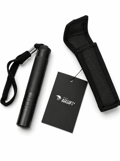 Τηλεσκοπικό ατσάλινο ρόπαλο Black Airsoft RAPTOR 40 εκ. με θήκη