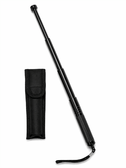 Τηλεσκοπικό ατσάλινο ρόπαλο Black Airsoft RAPTOR 40 εκ. με θήκη